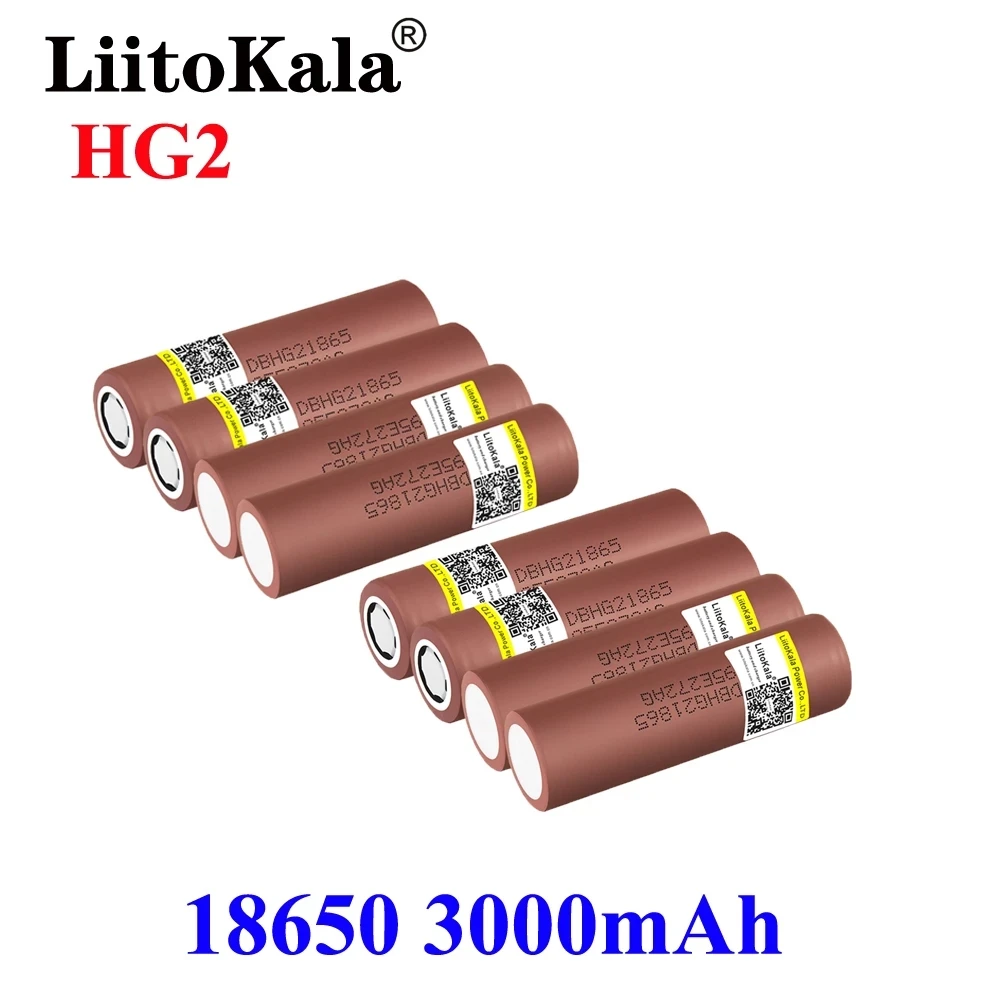 Аккумуляторная батарея Liitokala 18650 3000 мАч