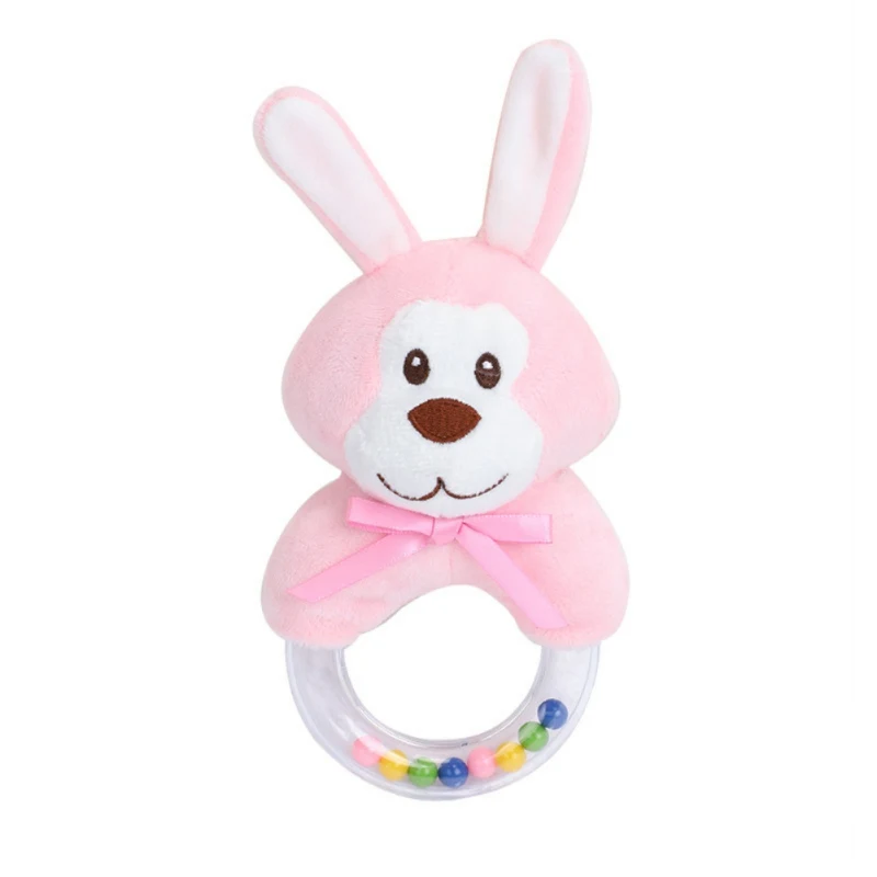 

Newborn Baby Toys 1pc Wooden Teether Crochet Pattern Rattle Rattle Toy Newborn Baby Rattles Gift