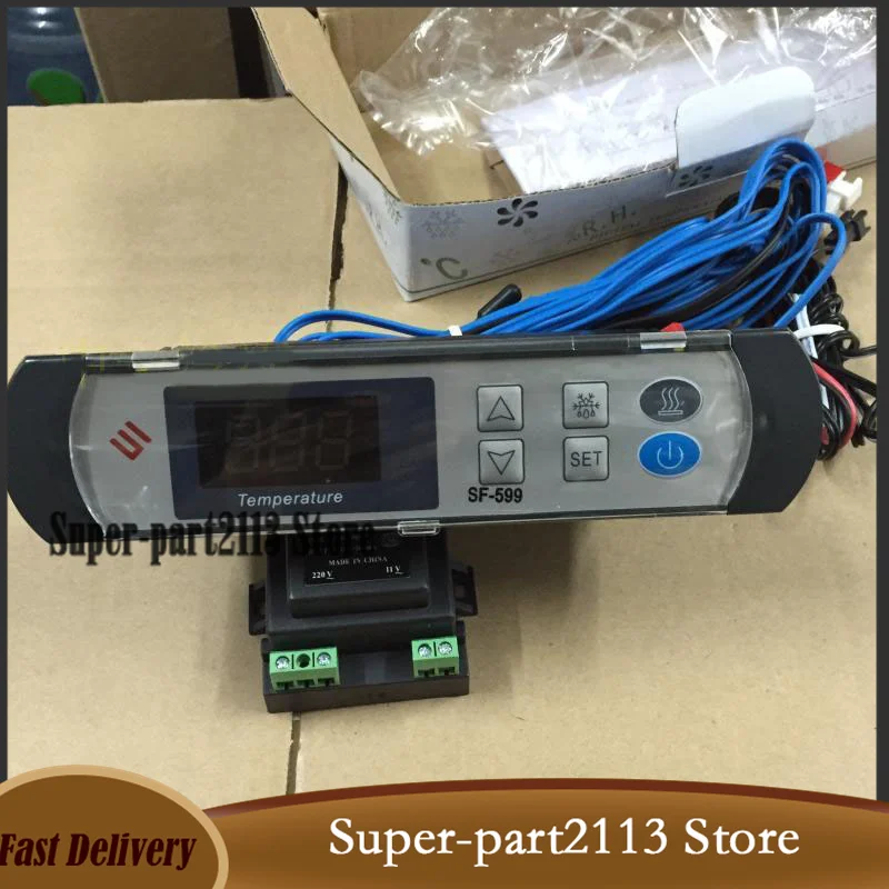 

New Digital Temperature Controller SF-599 Thermostat Refrigeration Regulator Display