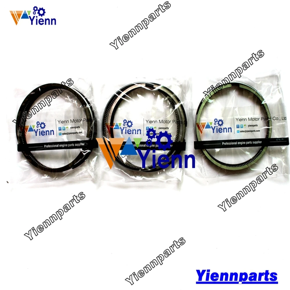 Комплект поршневых колец 3T84 3T84HLE 3T84HLE-S 3T84HLE-TB для двигателя Yanmar TB025 запчасти