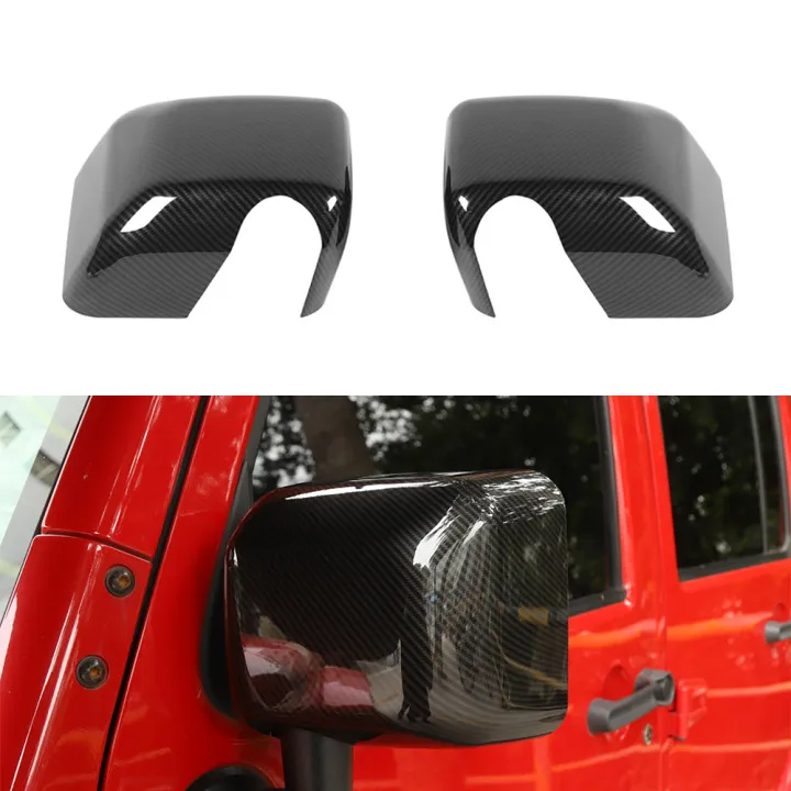 

Декоративная наклейка на зеркало заднего вида для Jeep Wrangler JK JKU 2007-2017 Sports & Rubicon Sahara, внешние аксессуары для автомобиля ABS