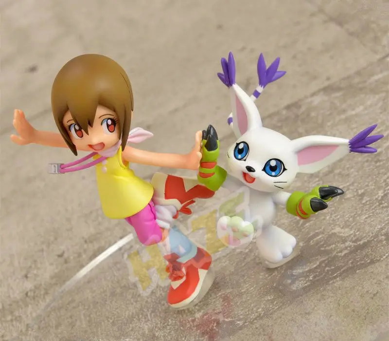 Digimon Gatomon Yagami Hikari Tailmon цифровые Приключения ПВХ Фигурки игрушки коллекция моделей