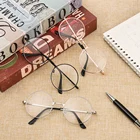 Очки для чтения унисекс, Модные Винтажные большие металлические круглые очки с защитой от сисветильник, компьютерные очки, забота о здоровье