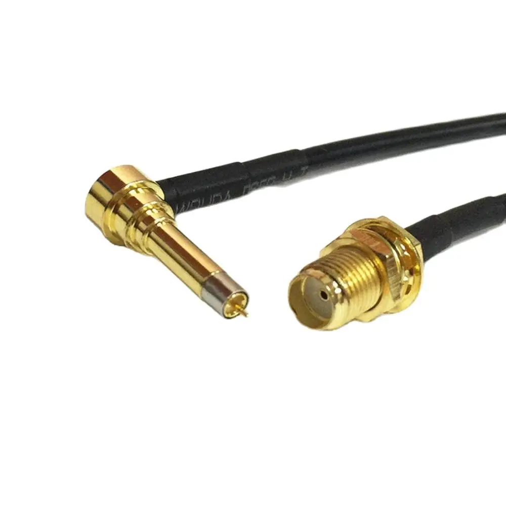 1 шт. Новый гнездовой разъем SMA к прямоугольному разъему MS156, Коннектор RG174, ОТРЕЗОК кабеля 10 см/20 см/30 см/50 см/100 см