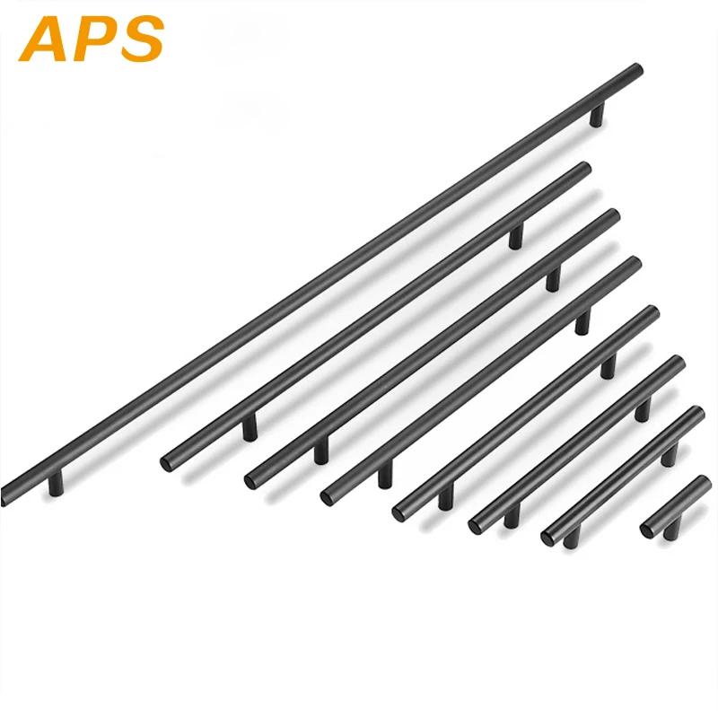 Ручки для шкафа из нержавеющей стали Т образные прямые ручки диаметром 10 мм 2 ~ 24