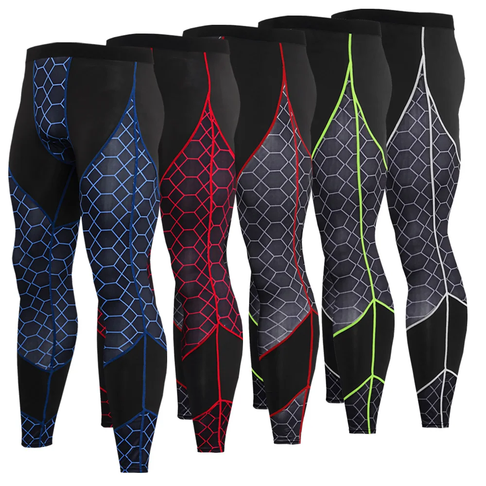 

Compression Pants Men Training Fitness Sports Running Tights Gym Jogging Pants Male Trousers Sportswear Workout Running Leggings