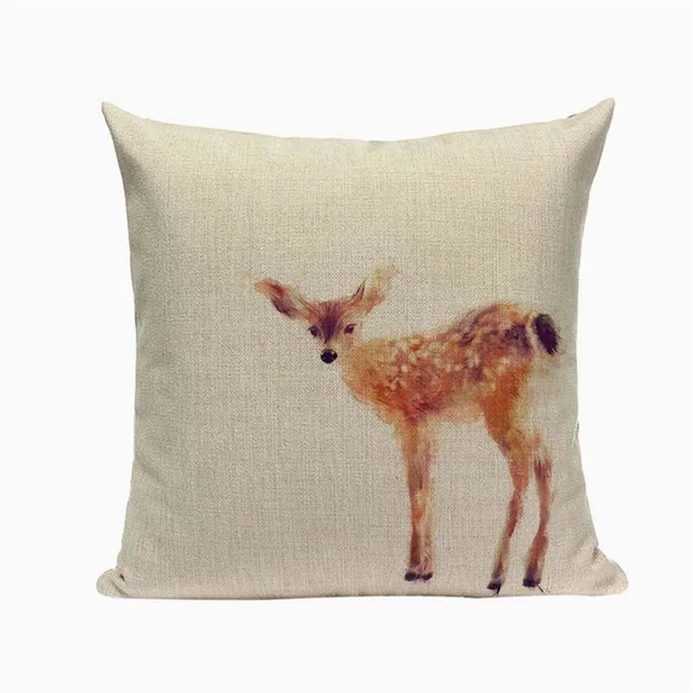 Высококачественные наволочки в виде медведя Льва животных чехол форме сердца