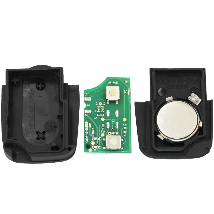 2 кнопки складной дистанционный ключ 4D0 837 231 R 433MHZ ID48 чип 4D0837231R для Audi A3 A4 A6 Quattro