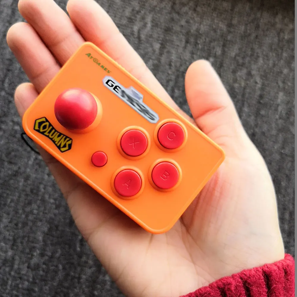 Дешевая игровая консоль Nano для видеоигр мини-аркадный джойстик встроенный 10 игр