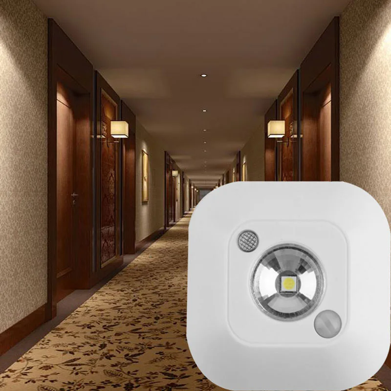 

LED Motion sensor auto nacht licht ffentlichen PIR hotel Motion sensor auto magnetische wand wc lampe schrank treppen Licht