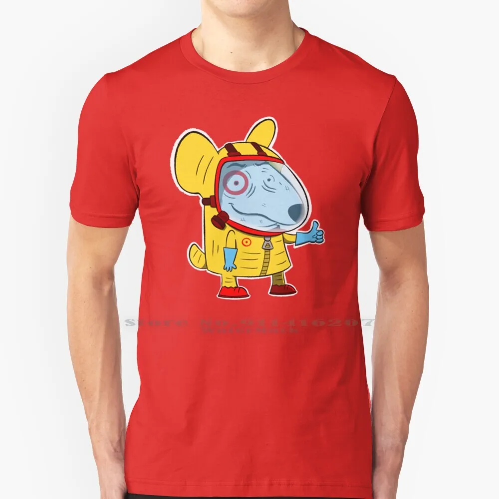 Костюм Hazmat Bullseye футболка 100% чистый хлопок костюм Target Dog винтажный мем трендовая