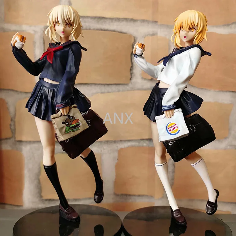

23CM Fate/Grand Order Saber Figure PVC Action Anime Sexy Girl Collection Doll Model Toy Altria Pendragon For Children Gifts