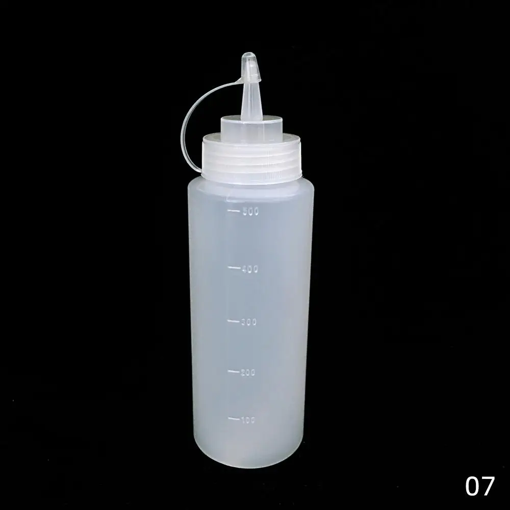 16oz-White Приправа бутылки-тюбики соус шприц бутылка с поворотным на Кепки крышками кетчуп горчичный майонез горячие соусы бутылки масла Кухня гаджет - Цвет: 16oz-White