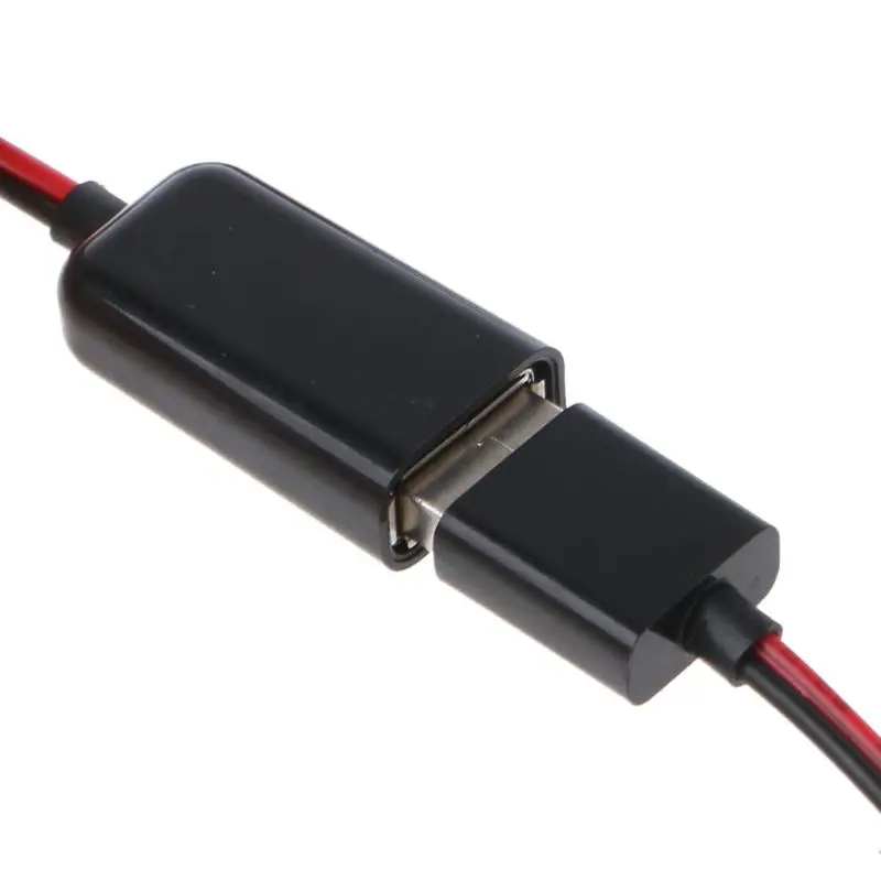 Зажимы типа крокодил для тестирования USB штекер-гнездо адаптер питания кабель 50