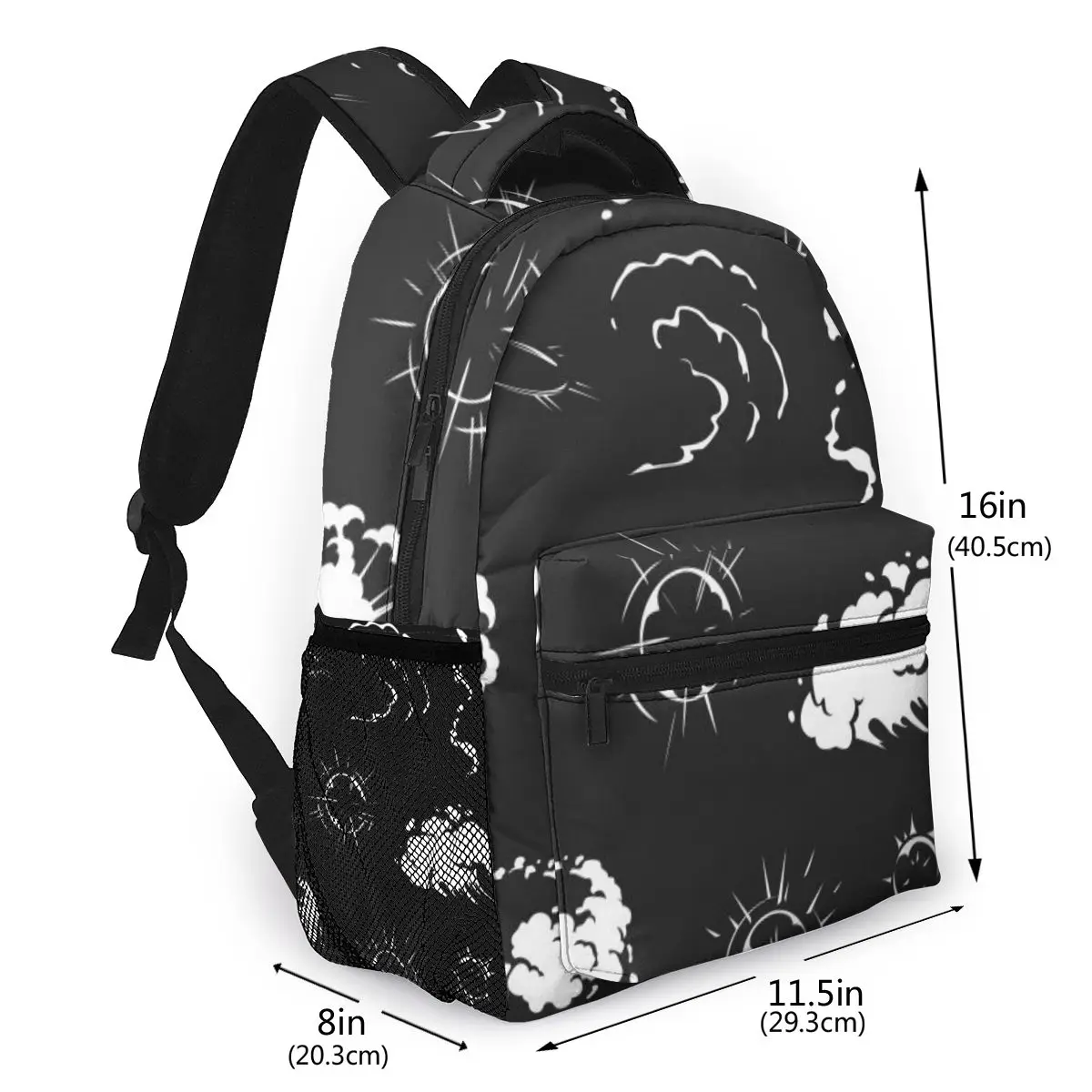 2020 OLN рюкзак женская сумка на плечо комикс Дымчатая модная школьная для