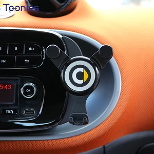 car mobile phone bracket navigation frame gravity bracket for mercedes smart 450 451 453 fortwo forfour interior charging stand free global shipping