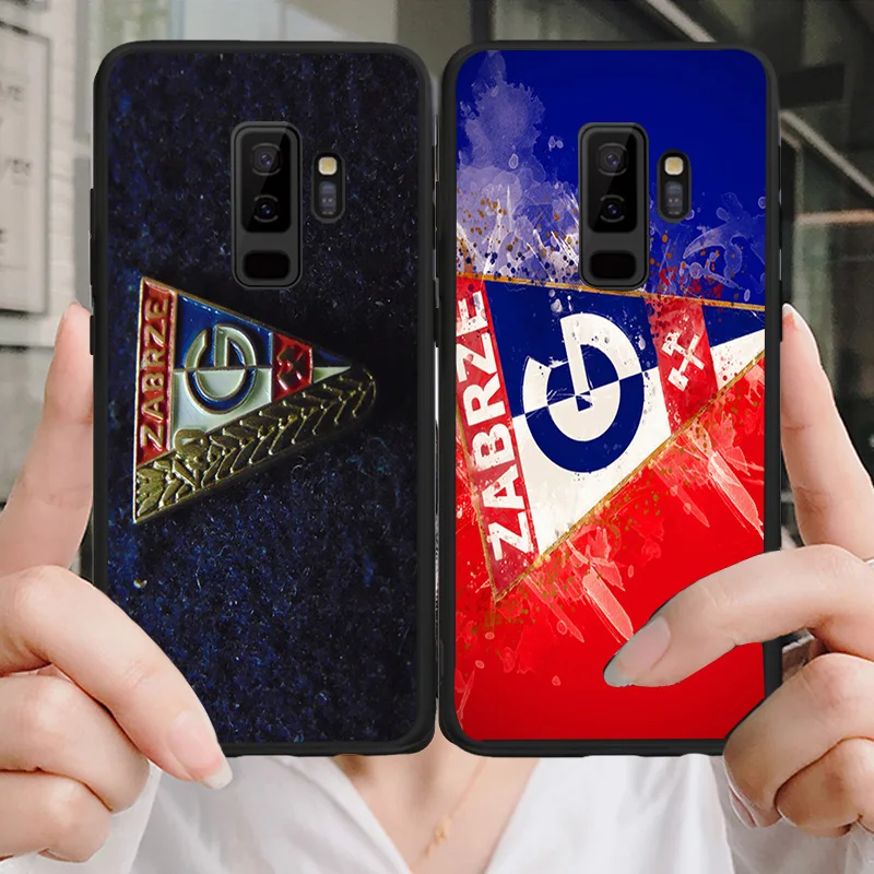 Чехол для телефона FC Zabrze Samsung Galaxy S10 S8 S9 Edge DIY черный мягкий TPU A9 C10 C9 J7 Note9 S10E Gornik