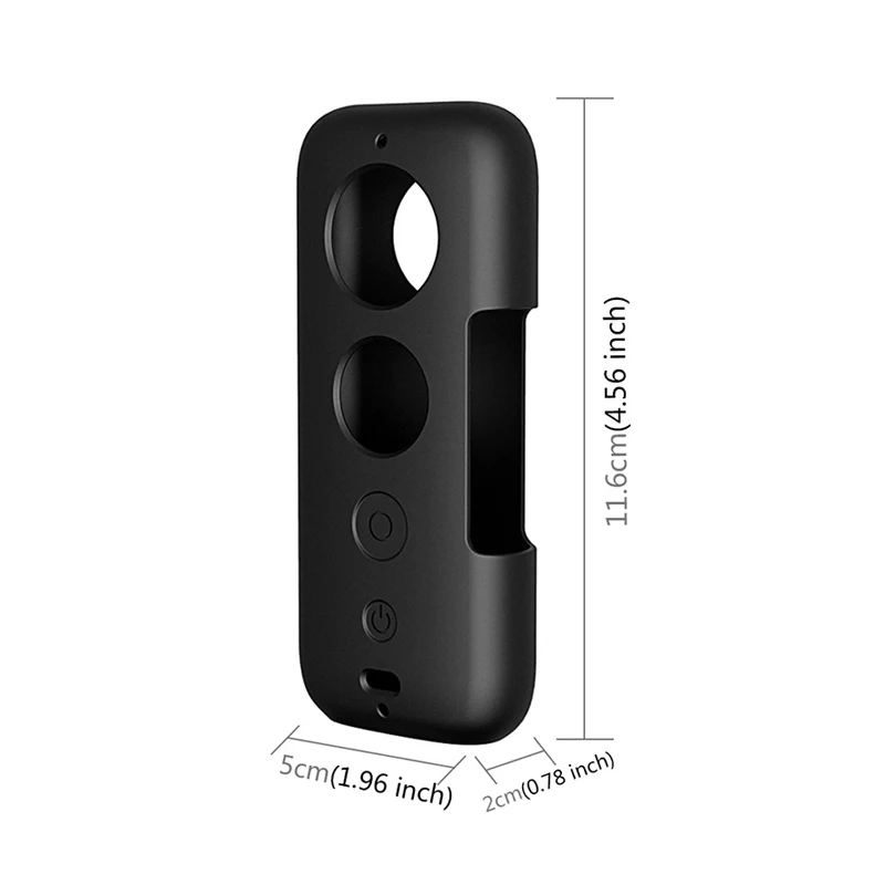 Мягкий силиконовый резиновый защитный чехол для Insta360 One X Insta 360 аксессуары экшн