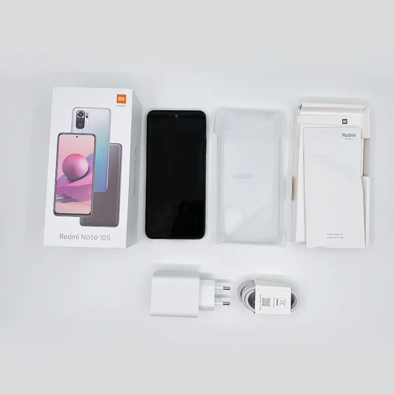 Глобальная версия Xiaomi Redmi Примечание 10S телефона 64 Гб/128 ГБ 64MP Quad камеры 6 43