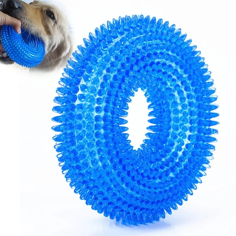 

NEW Pet Toy Bite-resistant Vocal Ball Large Dog Golden Retriever with Thorn Tpr Clean Teeth Molar Dog
