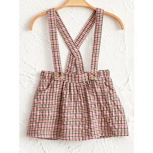 

High Quality Womens Stylish Girls Clothing Dress Set 2021 New Fashion Casual Short Suspender Dress Skirt Kids girls clothing