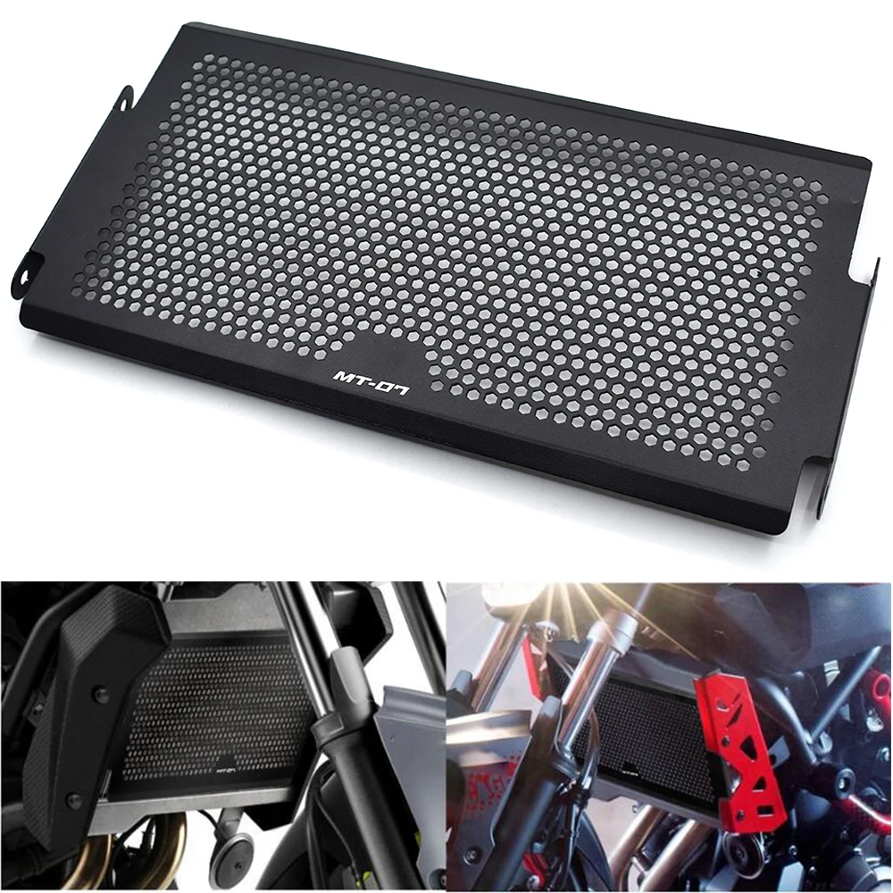 

For Yamaha Mt07 Tracer Mt-07 FZ07 FZ-07 MT 07 2014-2018 XSR700 radiator protective cover Guards Radiator Grille Cover Protecter