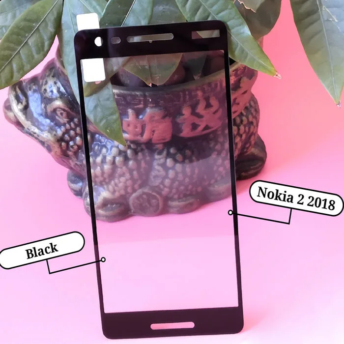 Защитное стекло закаленное 3D 9H для Nokia 2 1 | Мобильные телефоны и аксессуары