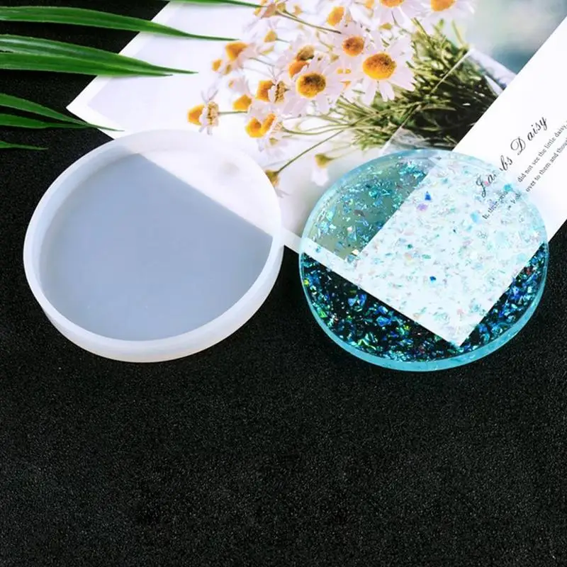 

18pcs/Set Epoxy Resin Molds For DIY Silicone Coasters Mold Crafts Mold Home Pendant Tool Table Epoxy Mold Resin Set Decor M W9I1