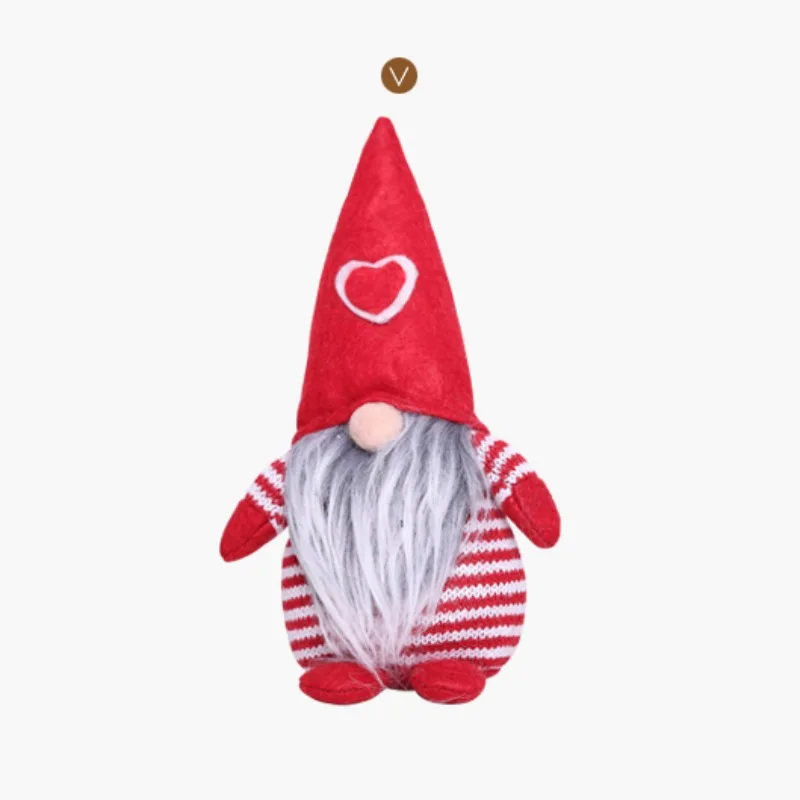 NEW Christmas Natal Handmade Swedish GnomeYule Santa Nisse Nordic Figurine Plush Elf Toy Home Decor Winter Table Ornament Xmas | Дом и сад