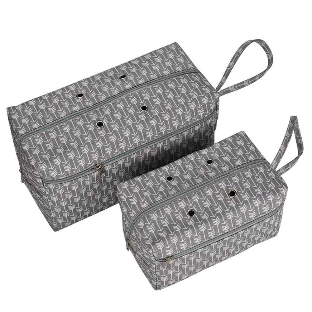 Органайзер переносная сумка держатель для пряжи вязанная втулка швейная