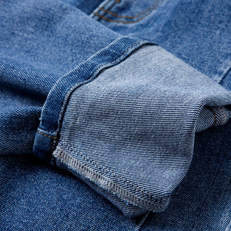 

DIIMUU 5-11 Years Kids Jeans Clothing Boys Jeans Trousers Children Denim Pants Autumn Kids Boy Solid Long Trousers Young's Pants