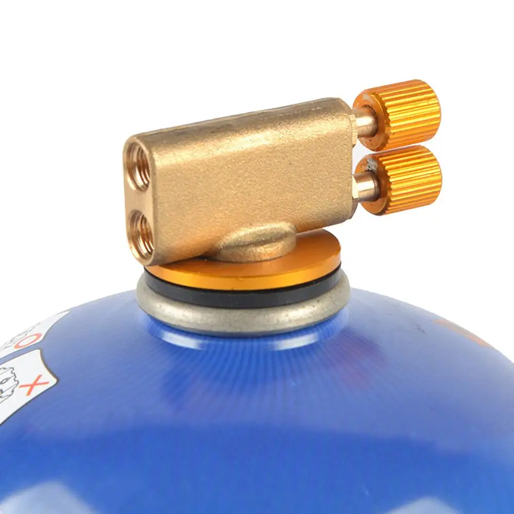 Газовый бак пополнения адаптер Открытый Кемпинг плита газовый баллон топливный