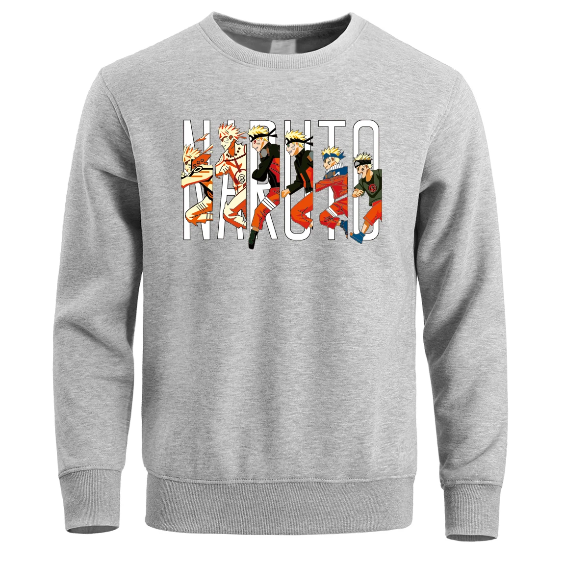 Uzumaki Наруто толстовка мужская Японская с круглым вырезом толстовки 2019 новый