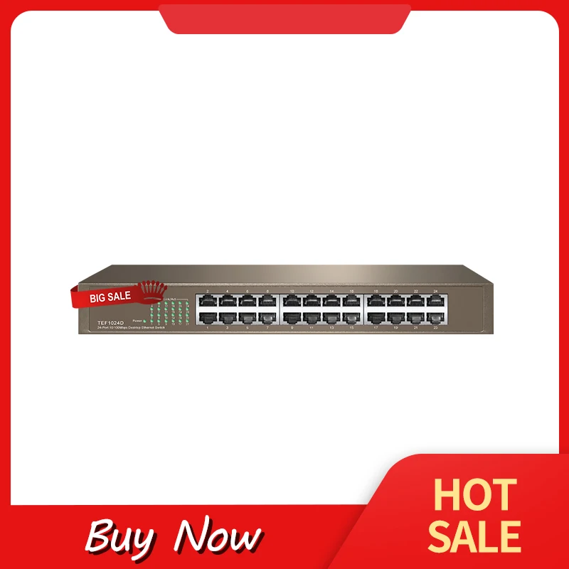 GLVISION GLTEF1024D 24 порта 10/100 м сетевой коммутатор энтернет QoS половина/полный DuplexLACP