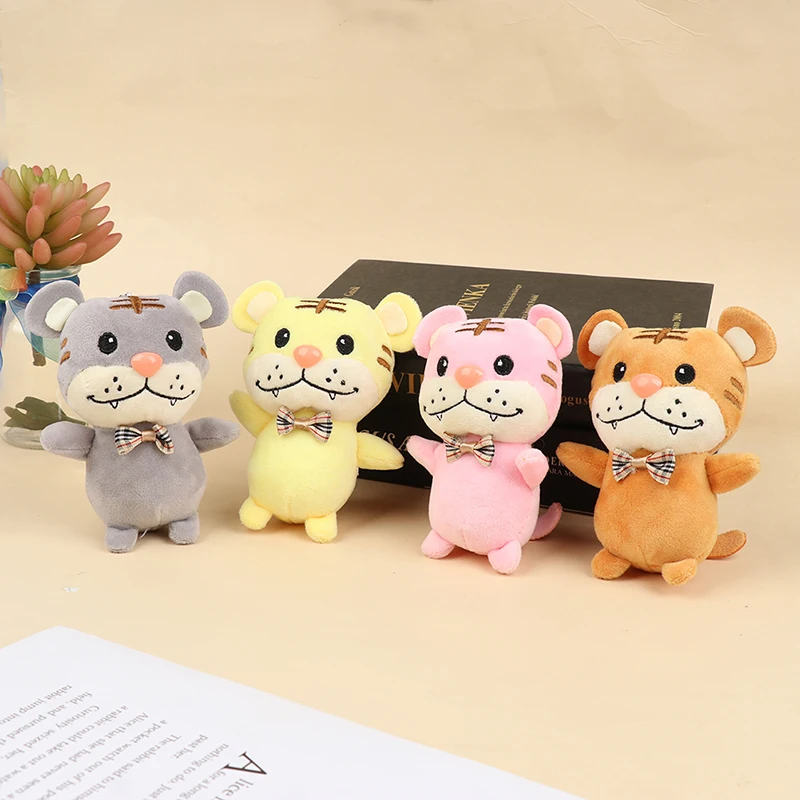 

New Hot2022 Year New Tiger Stuffed Plush ToyPendant Gift Keychain Plush Toy Doll