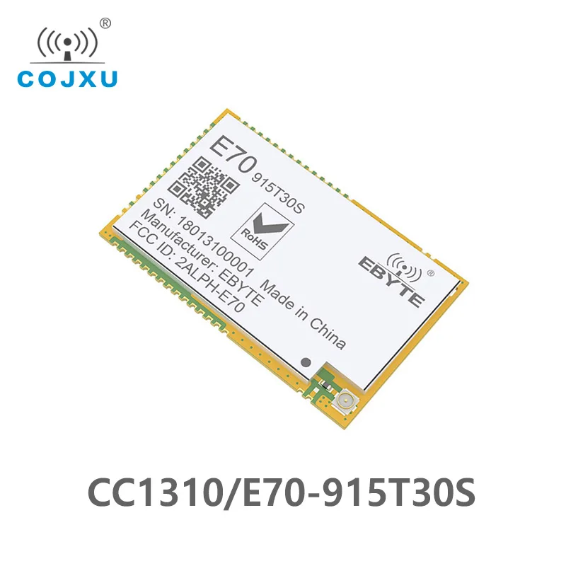 E70 915T30S CC1310 915MHz 1W беспроводной радиочастотный модуль серийный трансивер SMD 915M