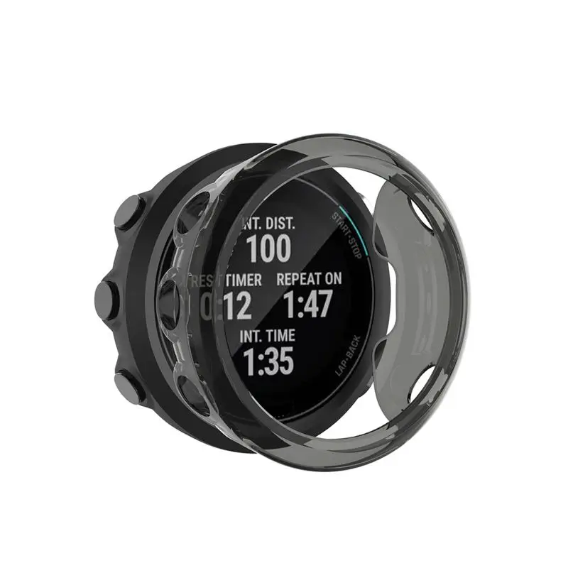 Мягкий ультратонкий защитный чехол из ТПУ силиконовый для Garmin swim2 аксессуары