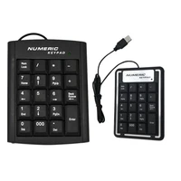 numeric keypad19 keys keyboard finance keypad usb does not support waterproof mini keyboard for laptoppc