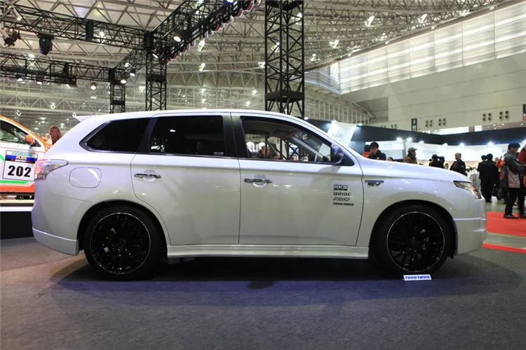 Спойлер для Mitsubishi Outlander 2013 2017 спойлер высококачественный из ABS материала заднего