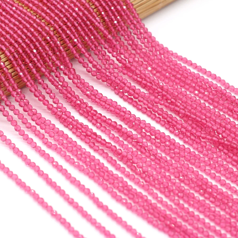 

3mm Natural Spinels Stone Beads Round Shape Loose Stone Beads for Jewelry Making DIY Bracelet Necklace Gift Wholesale