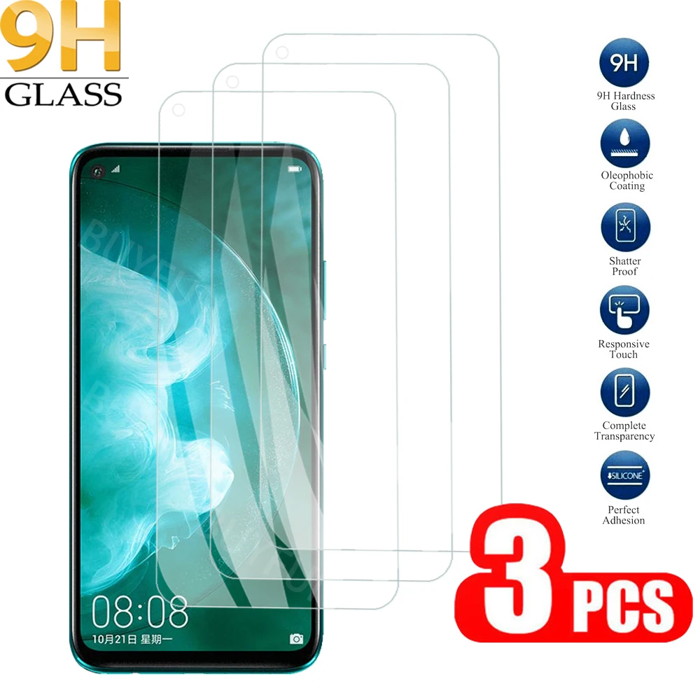 Защитное стекло 3 шт. для Huawei Mate 30 Lite 20 10 светозащитная пленка 20X Pro Sklo