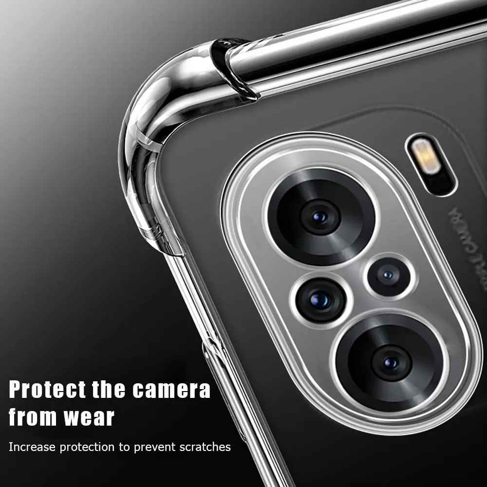 

Shockproof Clear Phone Case for Xiaomi 11 Redmi K40 Pro Note 9 Pro Max Note9S Redmi 9A 9C Poco M3 X3 Soft TPU Airbag Cover
