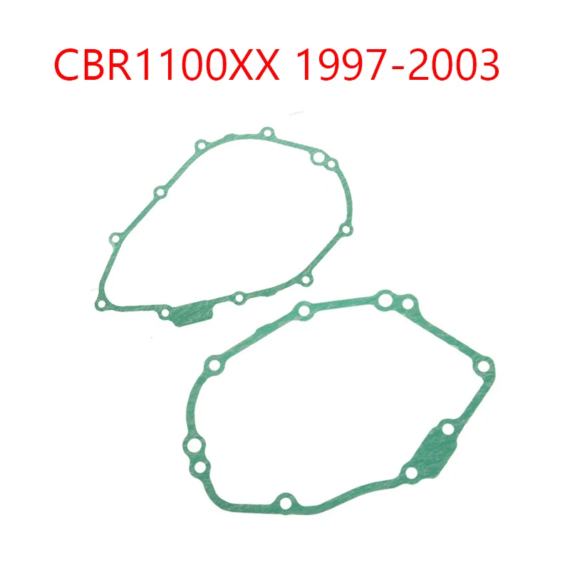 

Motorcycle Engine Left Right Crankcase Cover Gasket For Honda CBR1100XX 1997-2003 CBR 1100XX 11392-MAT-000 11391-MAT-000