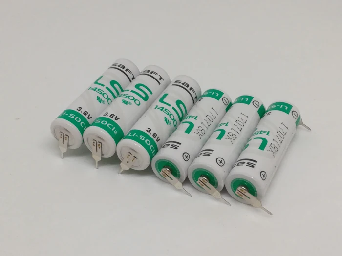 Новая Оригинальная литиевая батарея SAFT LS14500 AA 3 6 В 2600 мАч Тионилхлорид