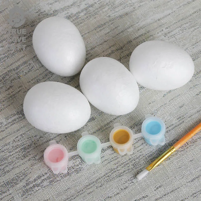 20 штук DIY живопись пены яйцо пасхальное вечерние Декор моделирование из твердой