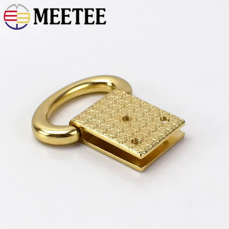 6 шт./20 шт. Meetee золотая металлическая застежка крючок для сумки ремень сумка ручки