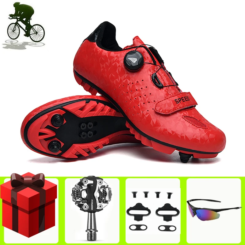 

Cycling Shoes for Men Self-Locking SPD Pedals Sapatilha Ciclismo Mtb Bicycle Mountain Bike Sports Zapatillas Bicicleta Carretera