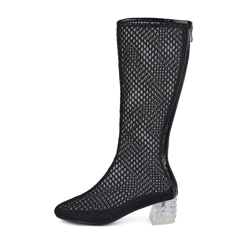 

short boots women's shoes large size 2020 thick heel medium heel