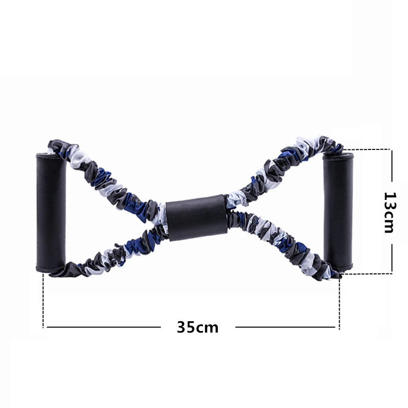 Эспандер Камуфляжный эластичный для занятий йогой и фитнесом 8 слов|Эспандеры| |