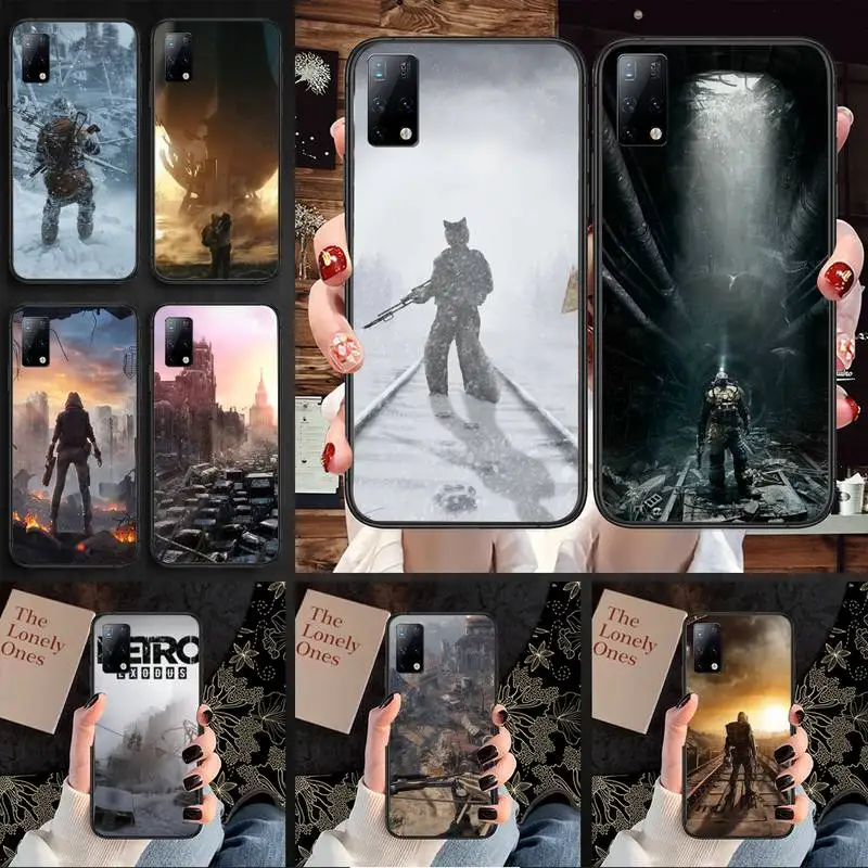 

Metro 2033 Exodus Game Phone Case for Samsung S6 S7 S8 S9 S10 edge plus S10 5G S20 S21 S30ultrs 5G Fundas Cover